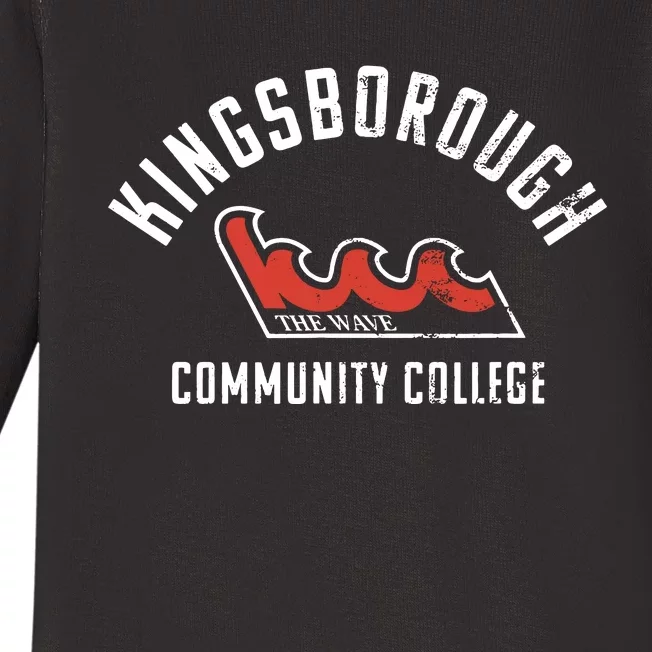 Kingsborough Community College KBCC Large Baby Long Sleeve Bodysuit