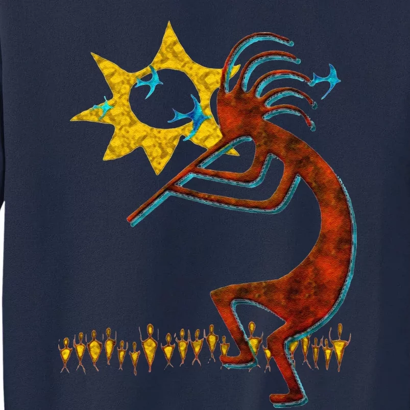 Kokopelli Concert Cool Fashion Native American Tall Sweatshirt