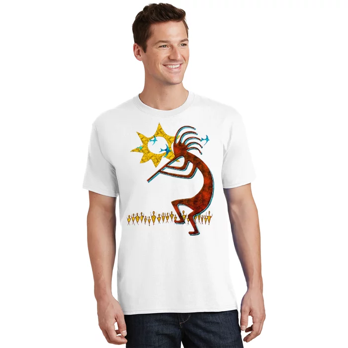 Kokopelli Concert Cool Fashion Native American T-Shirt