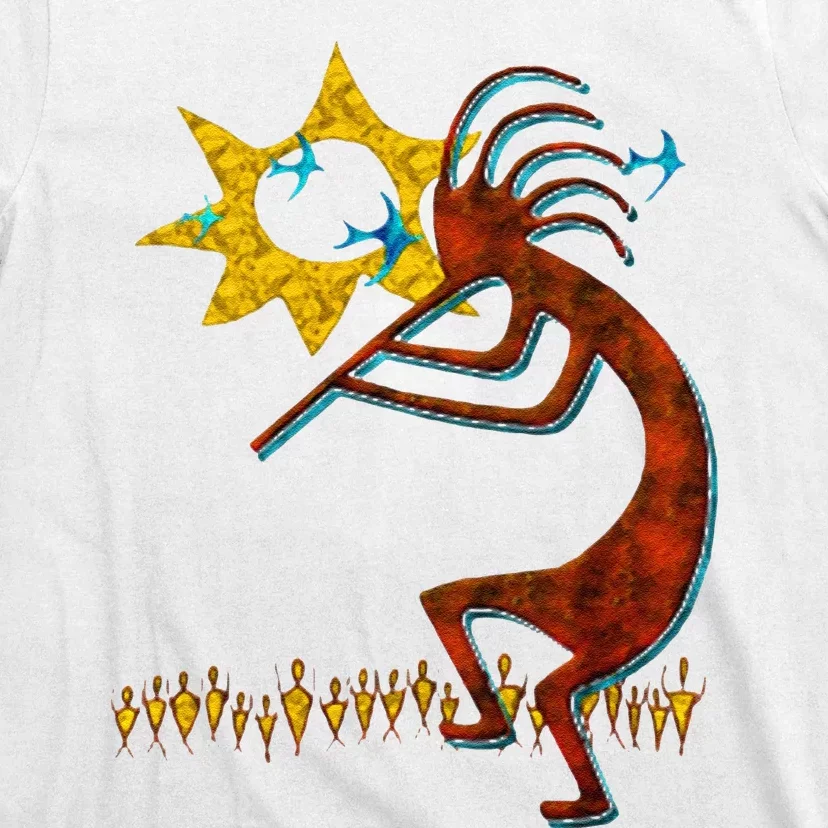 Kokopelli Concert Cool Fashion Native American T-Shirt