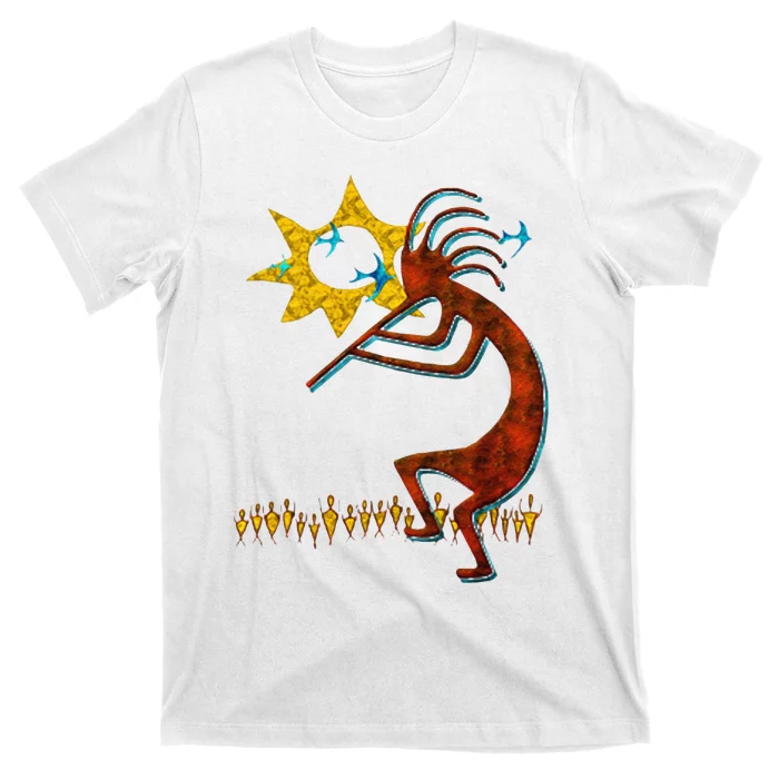 Kokopelli Concert Cool Fashion Native American T-Shirt