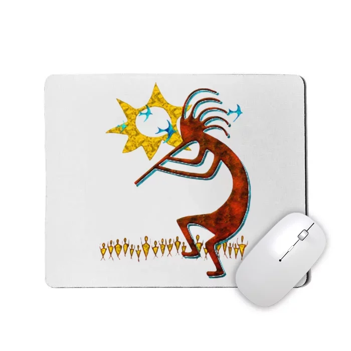 Kokopelli Concert Cool Fashion Native American Mousepad