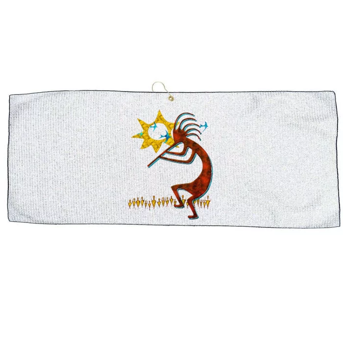 Kokopelli Concert Cool Fashion Native American Large Microfiber Waffle Golf Towel