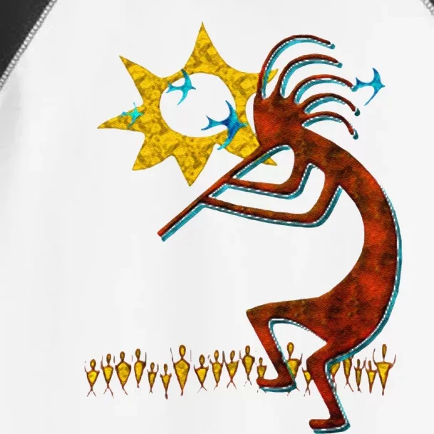 Kokopelli Concert Cool Fashion Native American Toddler Fine Jersey T-Shirt