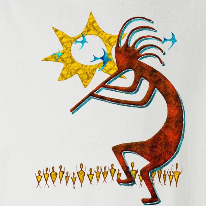 Kokopelli Concert Cool Fashion Native American Toddler Long Sleeve Shirt