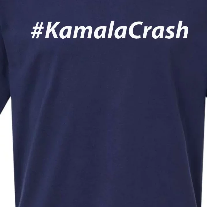 Kamala Crash Comma La Election 2024 Sueded Cloud Jersey T-Shirt