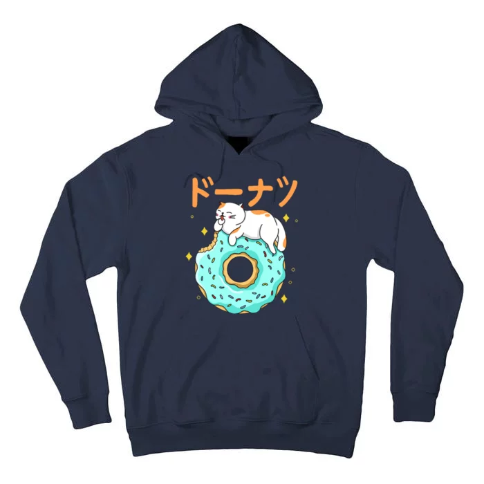 Kawaii Cat Donut Tall Hoodie