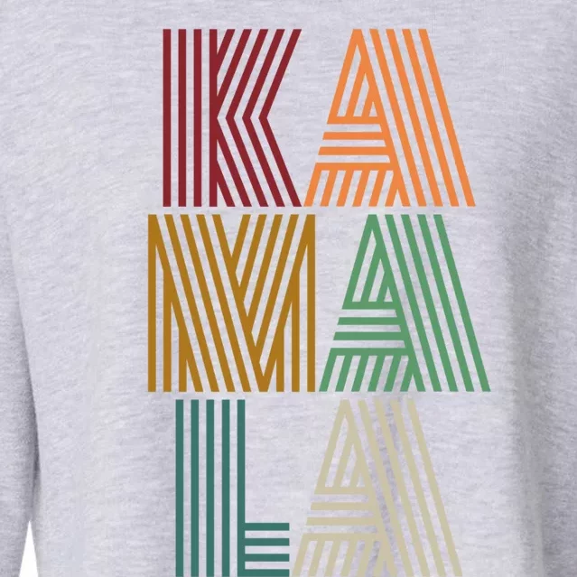 Kamala Custom Design Funny Gift Cropped Pullover Crew