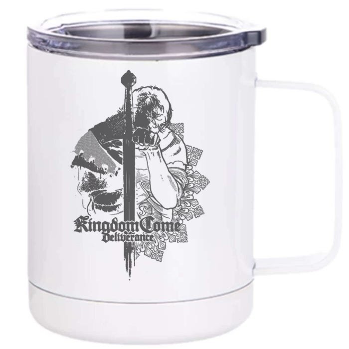 Kingdom Come Deliverance Front & Back 12oz Stainless Steel Tumbler Cup