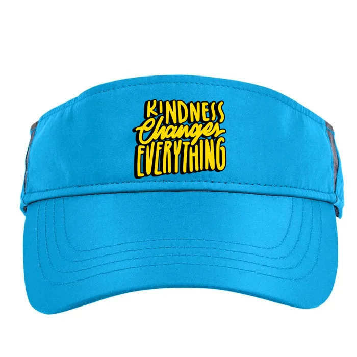 Kindness Changes Everything Retro Adult Drive Performance Visor