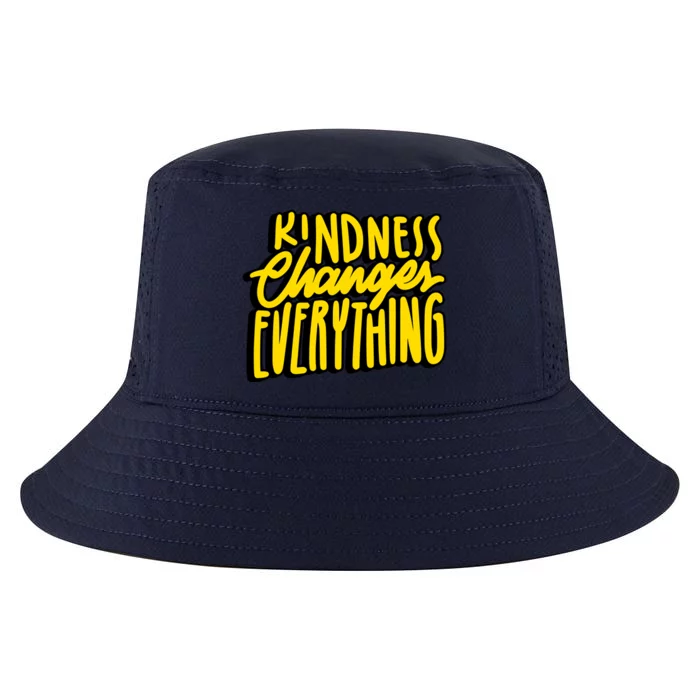 Kindness Changes Everything Retro Cool Comfort Performance Bucket Hat