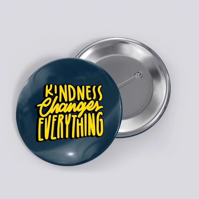 Kindness Changes Everything Retro Button