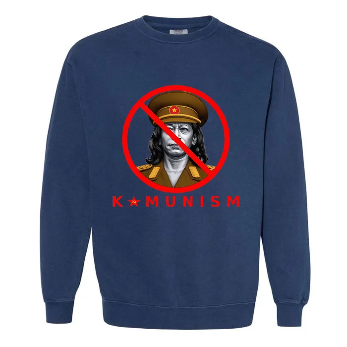 Kamunism Communism Election Humor 2024 Garment-Dyed Sweatshirt