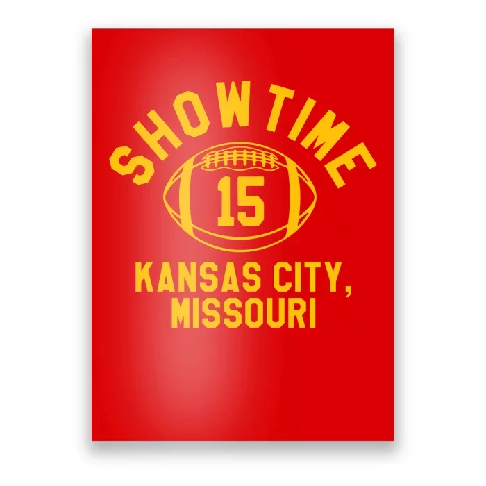 Kansas City Football 15 Poster