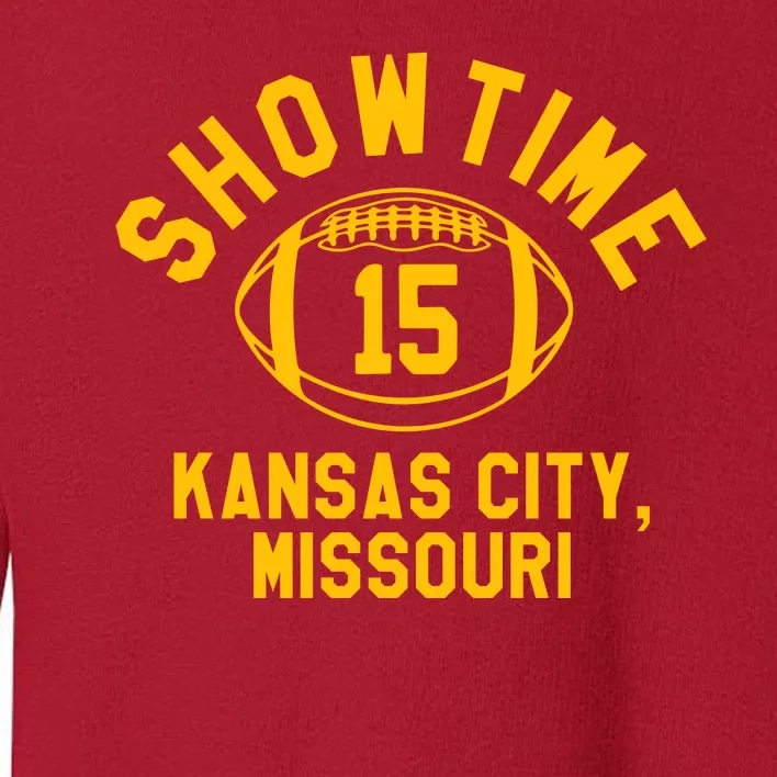 Kansas City Football 15 Toddler Sweatshirt