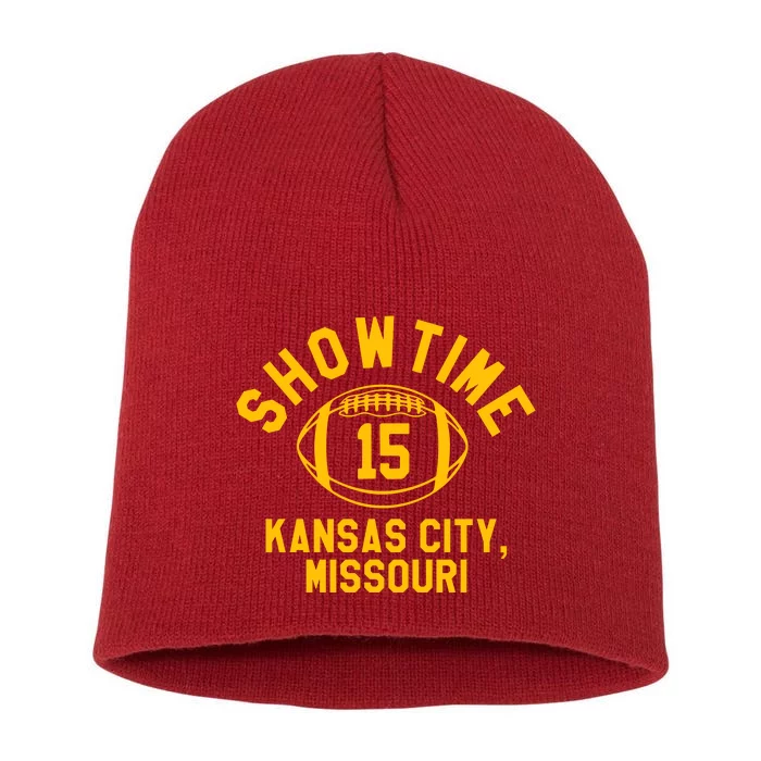 Kansas City Football 15 Short Acrylic Beanie