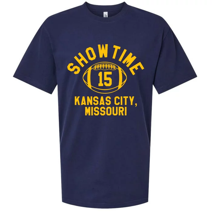 Kansas City Football 15 Sueded Cloud Jersey T-Shirt