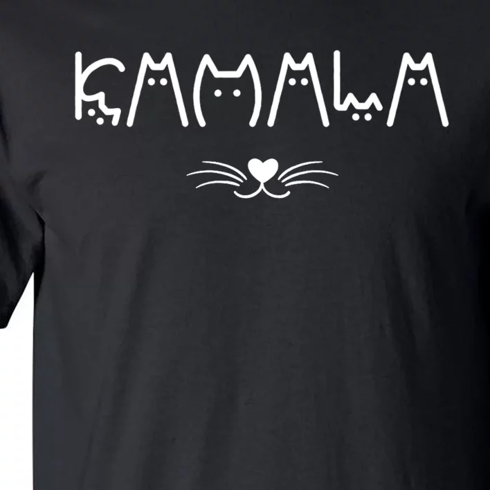 Kamala Cat For Harris 2024 Tall T-Shirt