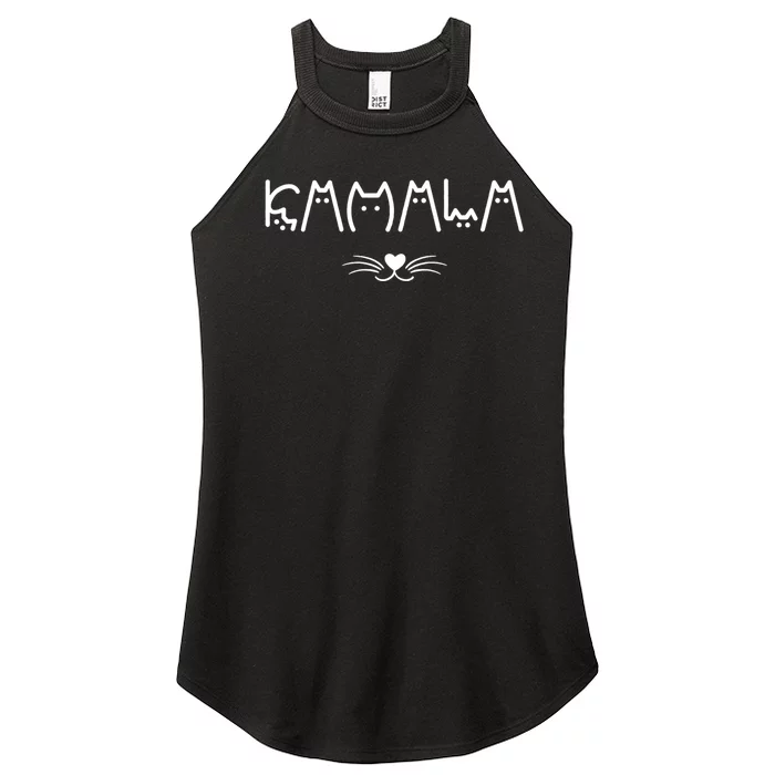 Kamala Cat For Harris 2024 Women’s Perfect Tri Rocker Tank