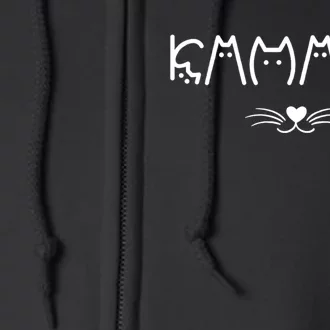 Kamala Cat For Harris 2024 Full Zip Hoodie