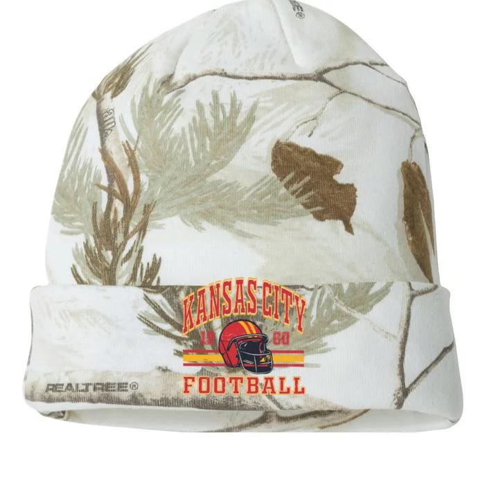 Kansas City Football Kati - 12in Camo Beanie