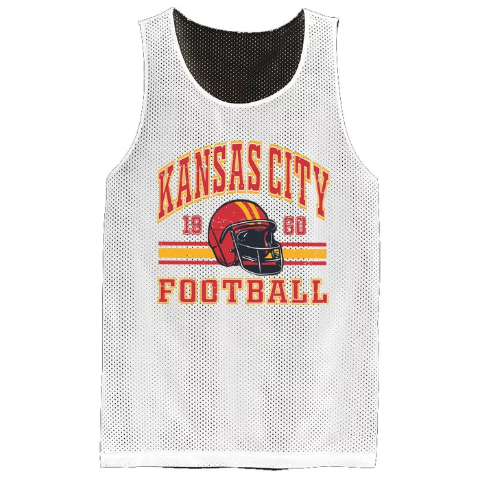 Kansas City Football Mesh Reversible Basketball Jersey Tank