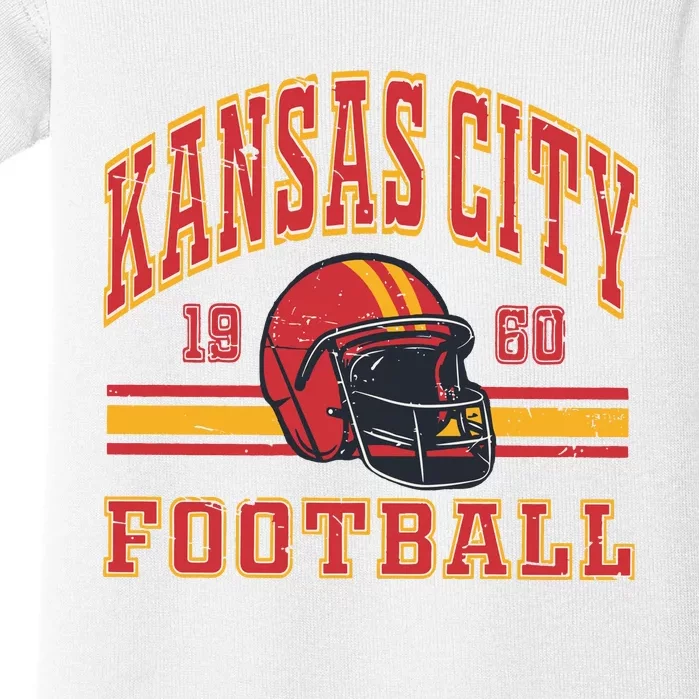 Kansas City Football Baby Bodysuit