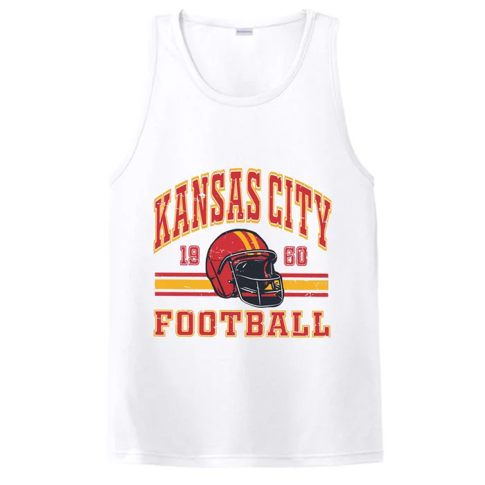 Kansas City Football Performance Tank