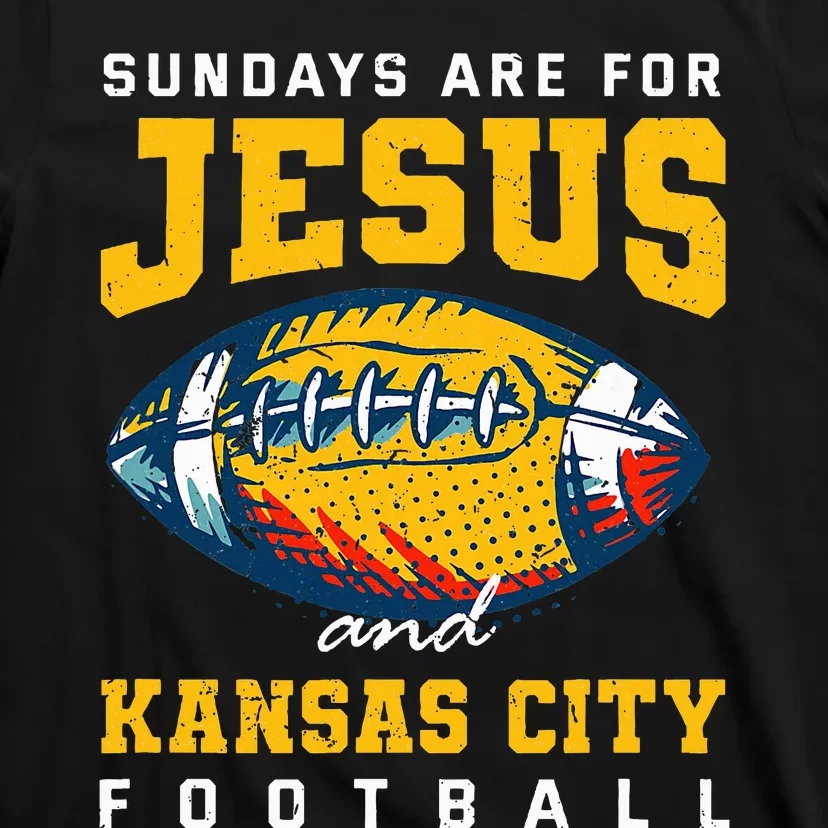 Kansas City Football Missouri Sundays A Game Day T-Shirt