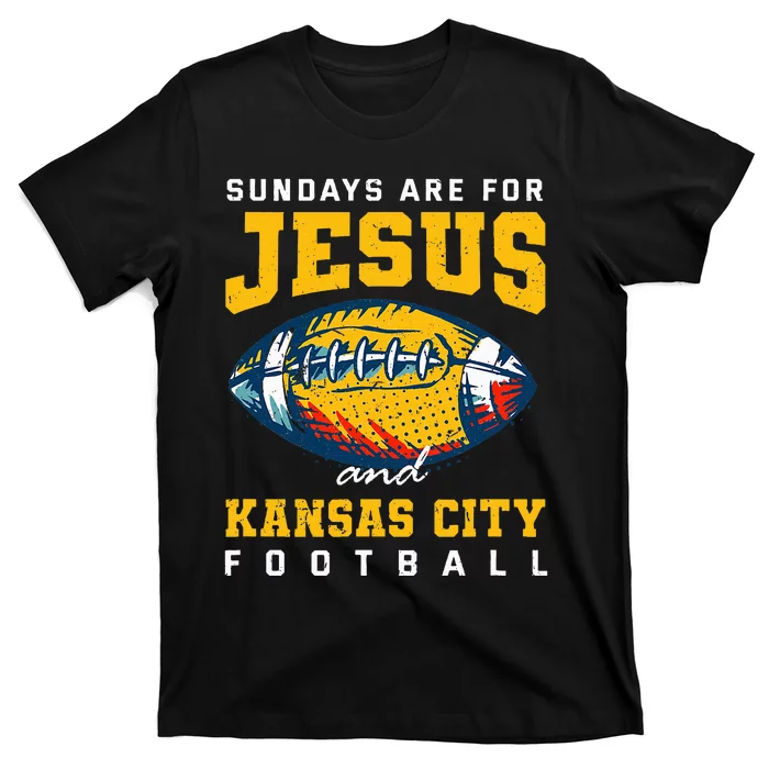 Kansas City Football Missouri Sundays A Game Day T-Shirt