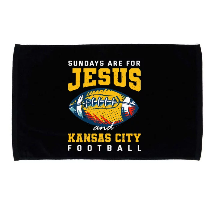 Kansas City Football Missouri Sundays A Game Day Microfiber Hand Towel