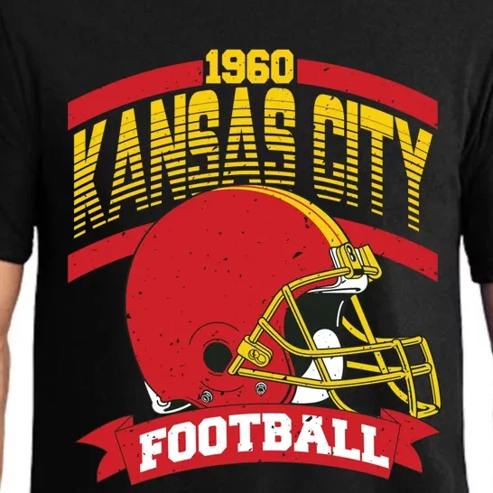 Kansas City Football Team Suppoter Pajama Set