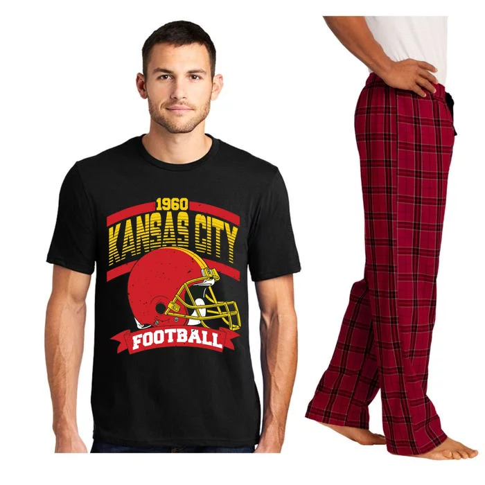 Kansas City Football Team Suppoter Pajama Set