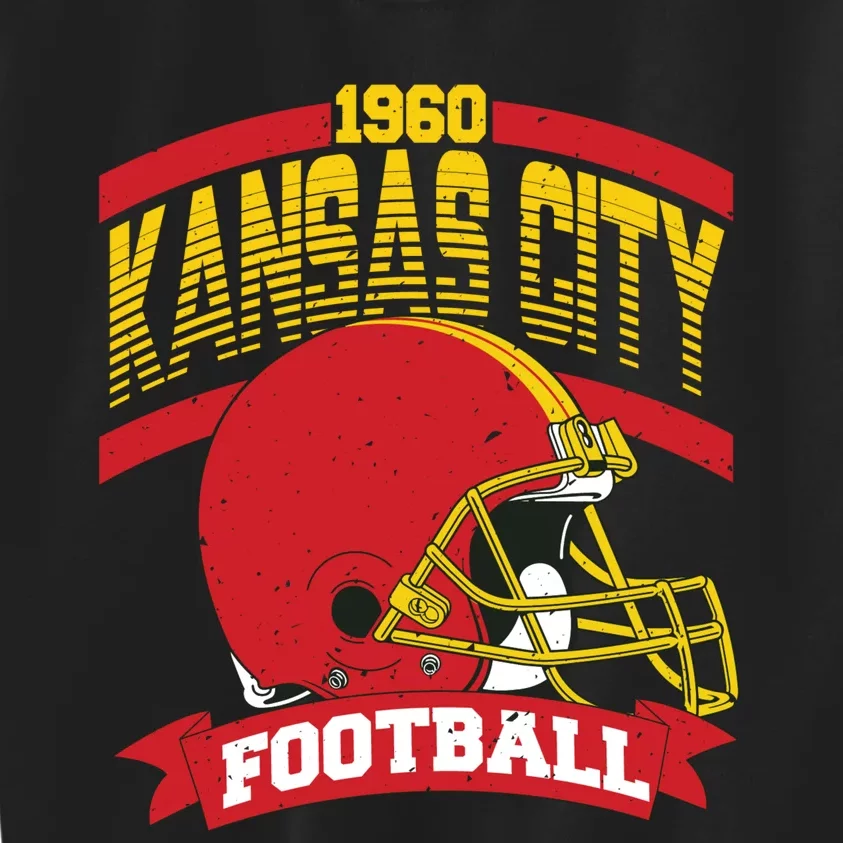 Kansas City Football Team Suppoter Kids Sweatshirt