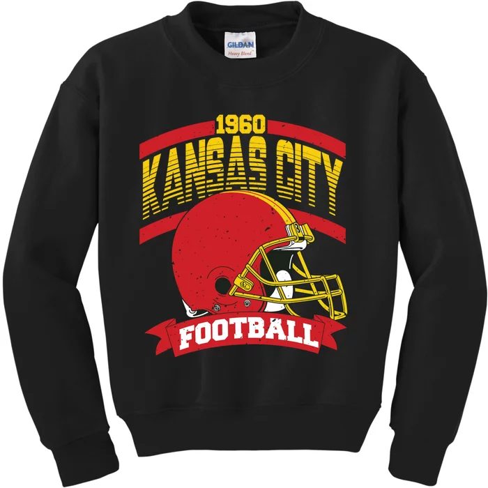 Kansas City Football Team Suppoter Kids Sweatshirt