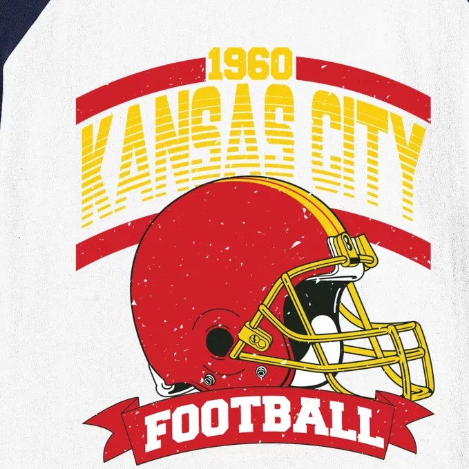 Kansas City Football Team Suppoter Baseball Sleeve Shirt