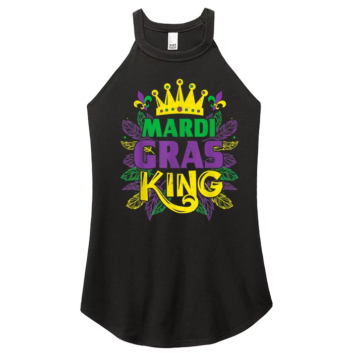 King Costumes Funny Mardi Gras Carnival Women’s Perfect Tri Rocker Tank