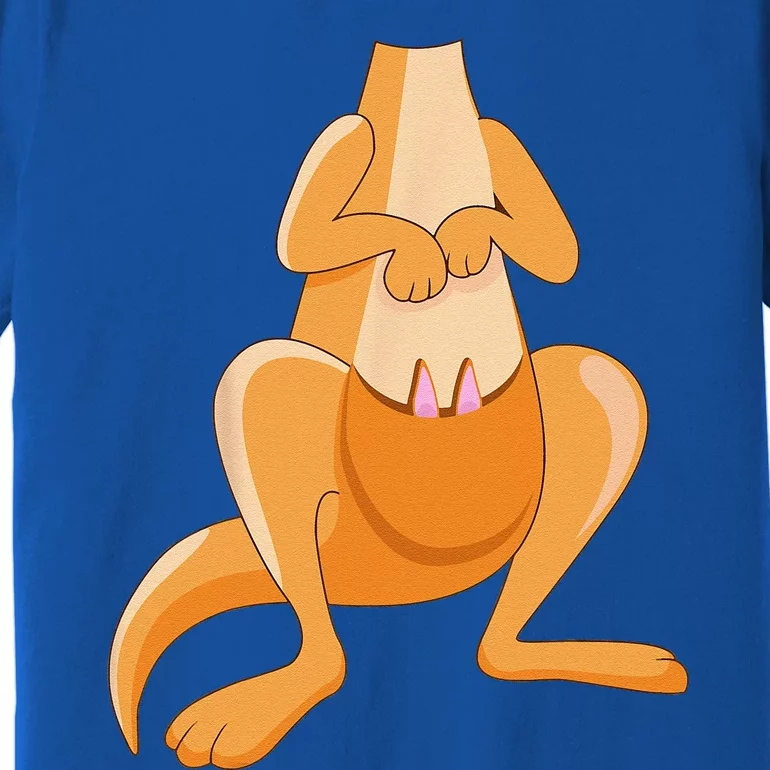 Kangaroo Costume For Halloween Kangaroo Animal Premium T-Shirt