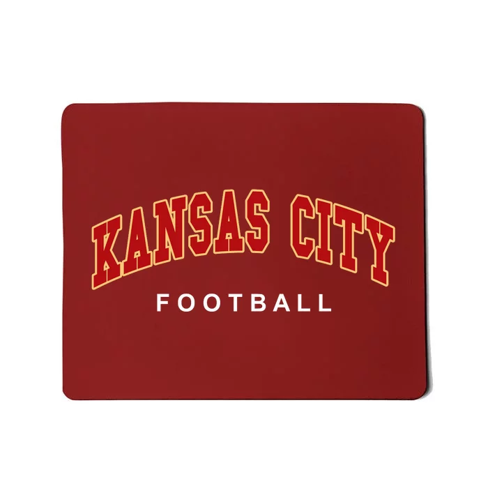 Kansas City Football Mousepad