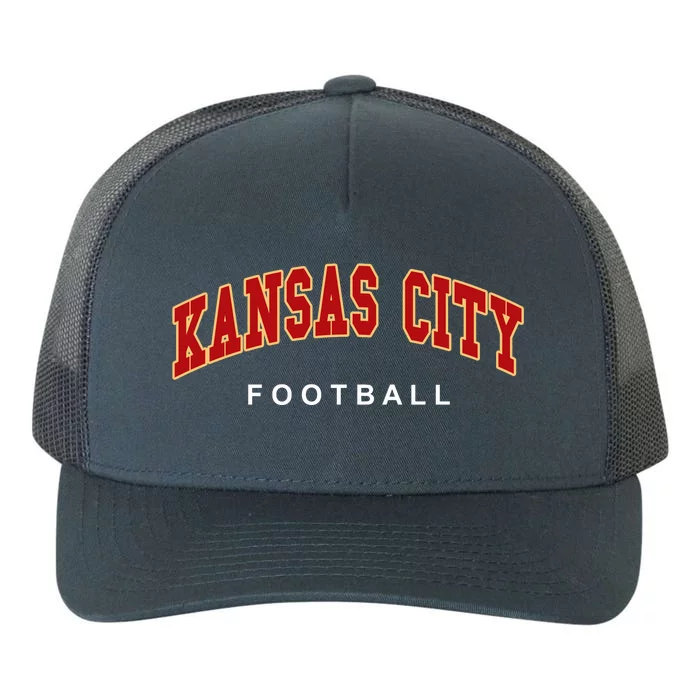 Kansas City Football Yupoong Adult 5-Panel Trucker Hat