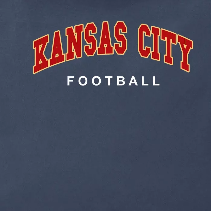 Kansas City Football Zip Tote Bag