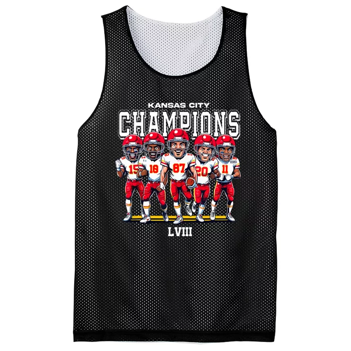 Kansas City Football Mesh Reversible Basketball Jersey Tank