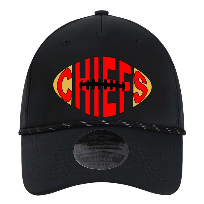 Kansas City Football Logo Fan KC Performance The Dyno Cap