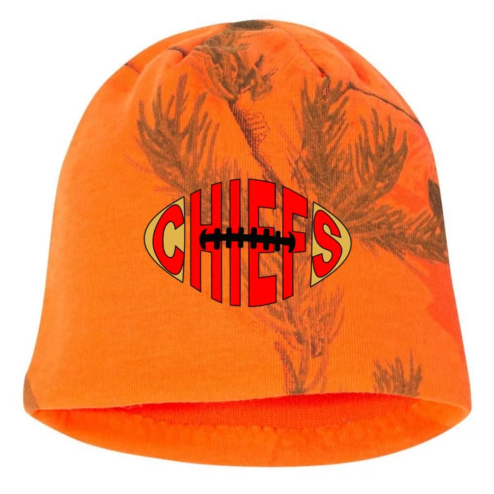 Kansas City Football Logo Fan KC Kati - Camo Knit Beanie