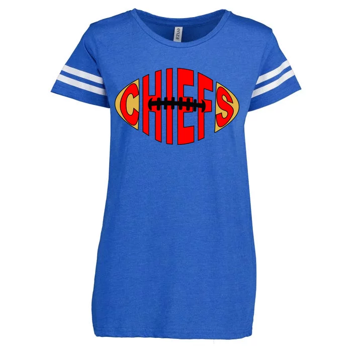 Kansas City Football Logo Fan KC Enza Ladies Jersey Football T-Shirt