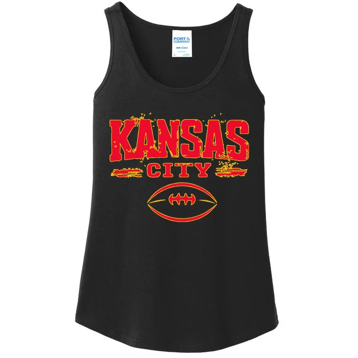 Kansas City Football Ladies Essential Tank