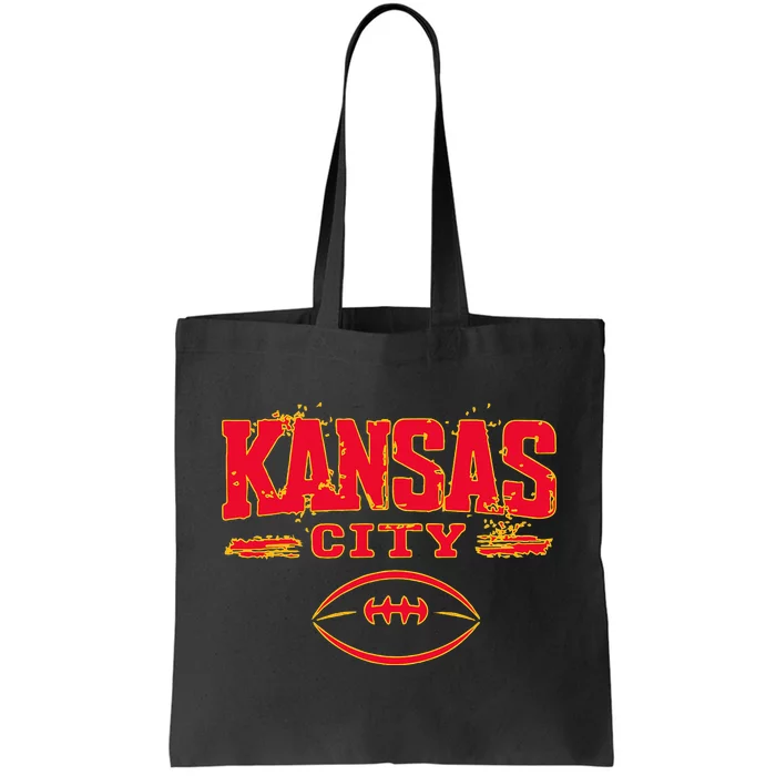 Kansas City Football Tote Bag