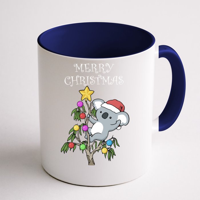 Koala Christmas Gift Front & Back Coffee Mug