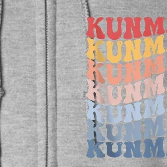 Kunming City Groovy Retro Full Zip Hoodie