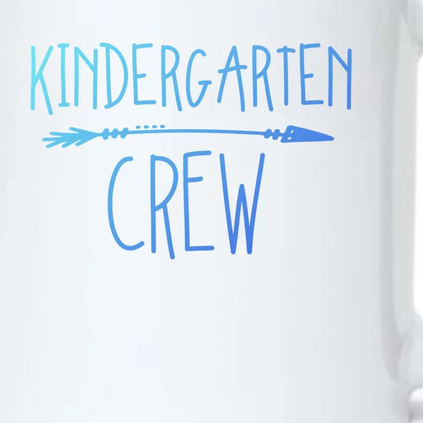 Kindergarten Crew Gift Black Color Changing Mug